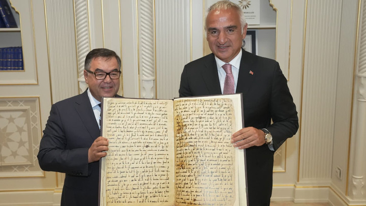 Taşkent’te Türkiye-Özbekistan kardeşliğine yeni halka... Kültür alanında iş birliği mutabakat zaptı imzalandı