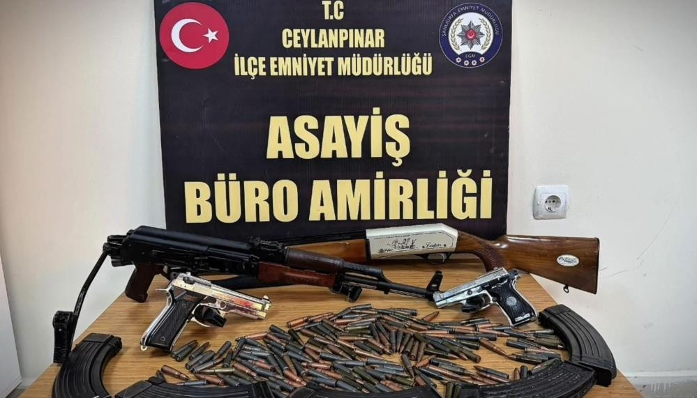 Şanlıurfa'da silah kaçakçılığı operasyonu: 16 gözaltı