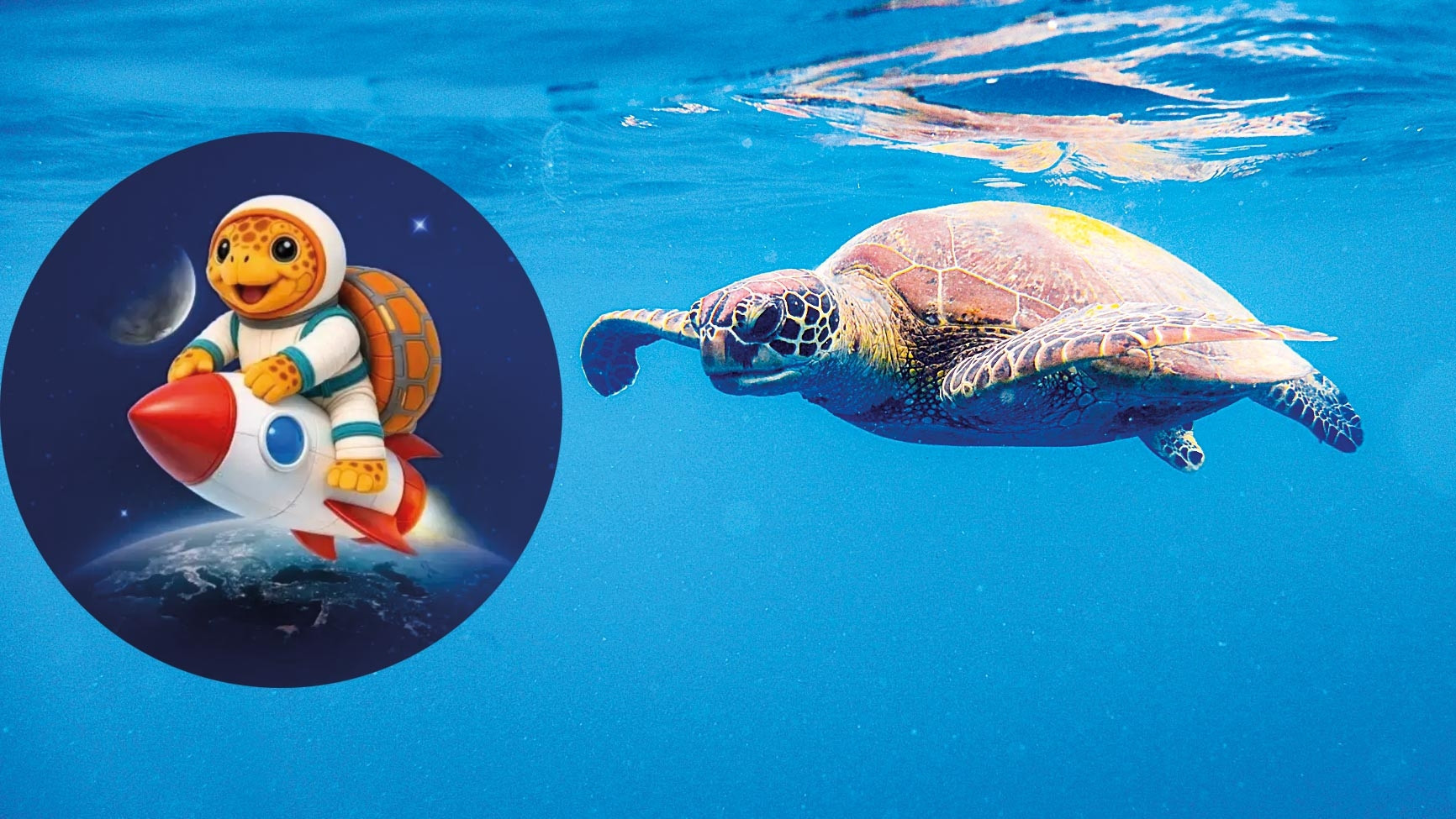Uzay Kongresi'nin maskotu caretta caretta