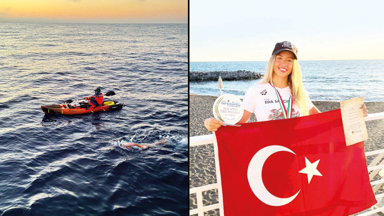 CatalIna Kanalı'nı 2 rekorla geçti