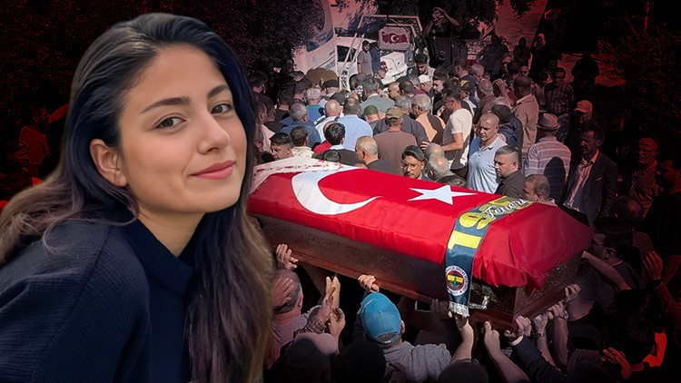 Portekiz'de hayatını kaybeden Melek, memleketinde son yolculuğuna uğurlandı