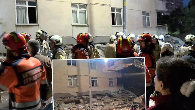 Istanbul Building Collapse in Maltepe Kills One, Three Still Missing