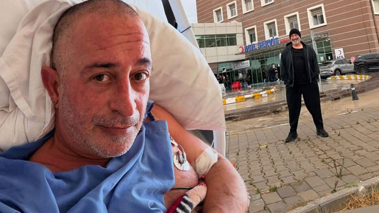 Cem Yılmaz, Çanakkale'de tedavi gördüğü hastaneye kontrole geldi