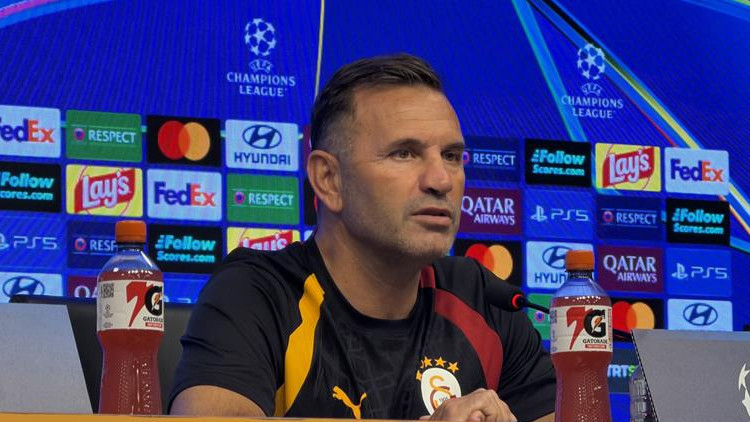 Okan Buruk: 'Herkese göre favori Barcelona ama bizim hedefimiz her zaman olduğu gibi kazanmak!'