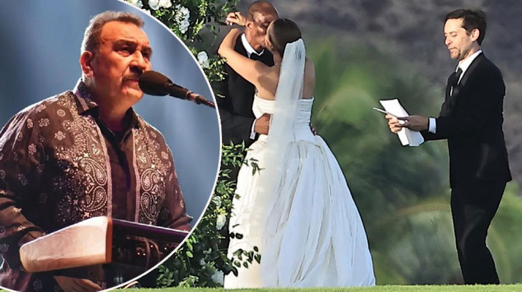 Hollywood düğünü çok uzaklarda yapıldı... Herkesin aklına Ümit Besen geldi: Nikâhına beni çağır sevgilim!