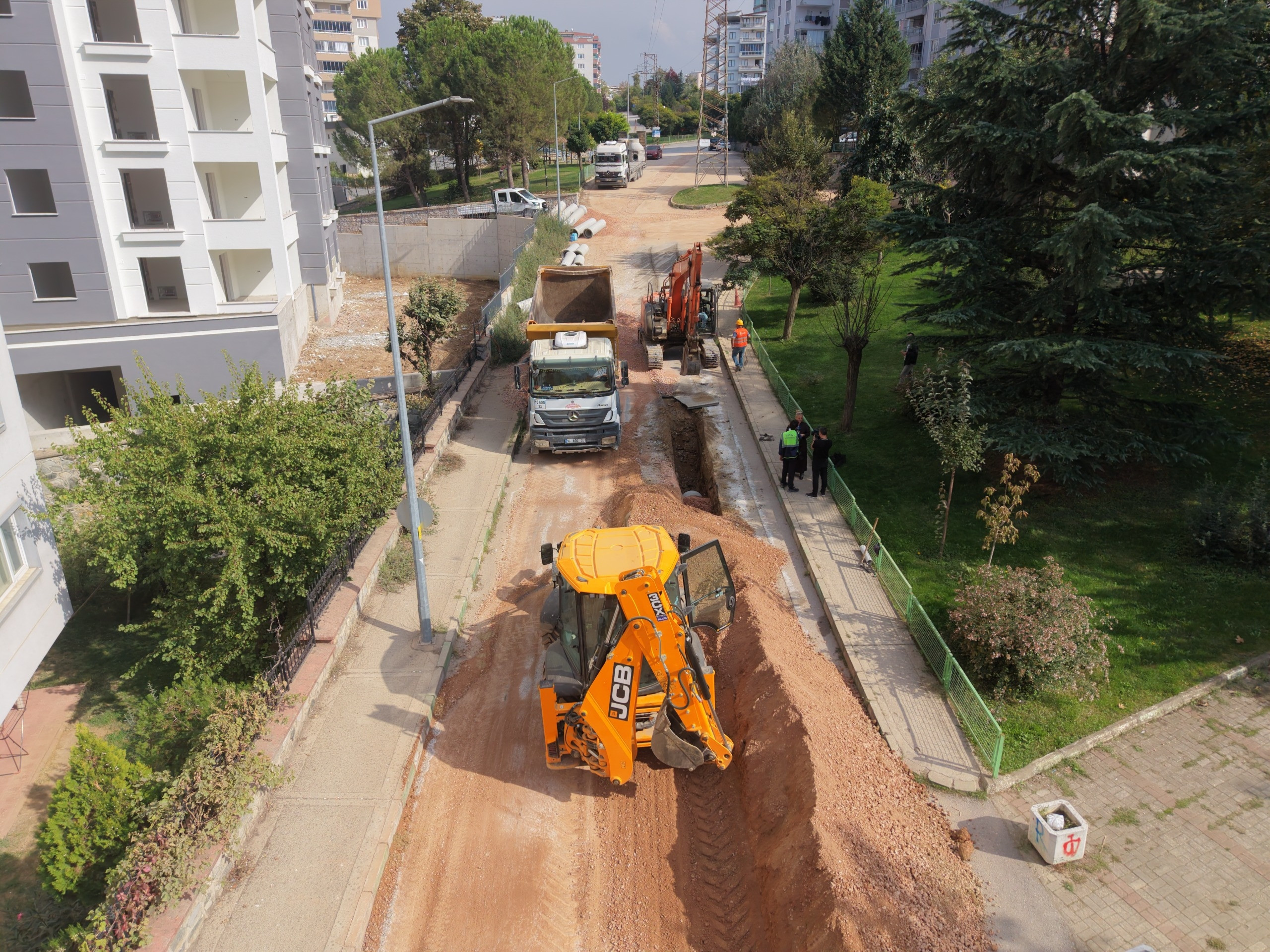 Bursa Haberleri - Bursa'da kış öncesi altyapı çalışmaları sürüyor - Yerel Haberler