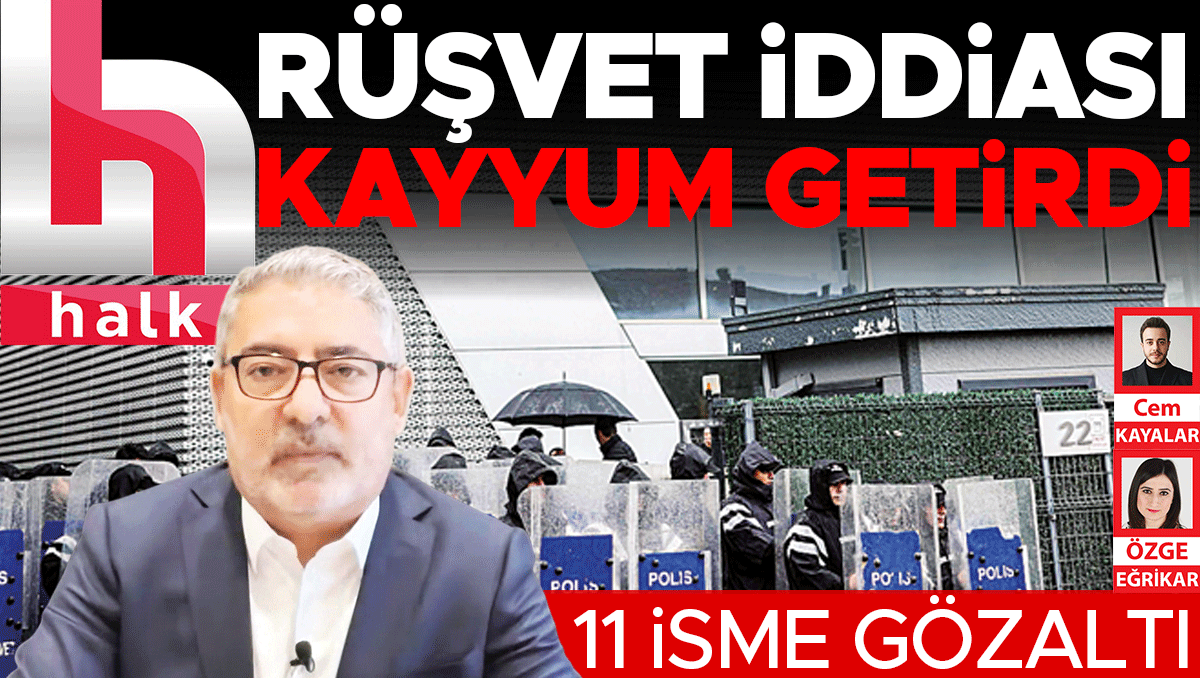 Halk TV’ye kayyum: Patrona rüşvet suçlaması