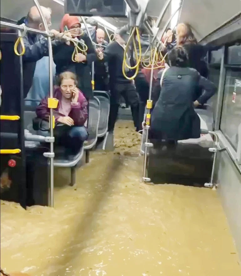 İstanbul’un altyapısı tüm bölgelerde aşırı yağışlara hazır değil