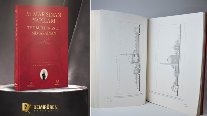 Demirören Yayınları’ndan Mimar Sinan’ın eserlerini bir araya getiren kitap! 266 mimari çizim yer alıyor...