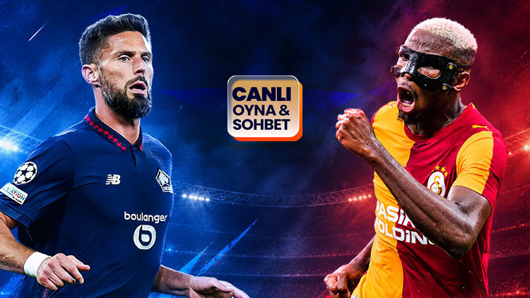 Galatasaray, Şampiyonlar Ligi'nde Lille deplasmanında! Kritik maçın heyecanı canlı sohbet ile Misli'de