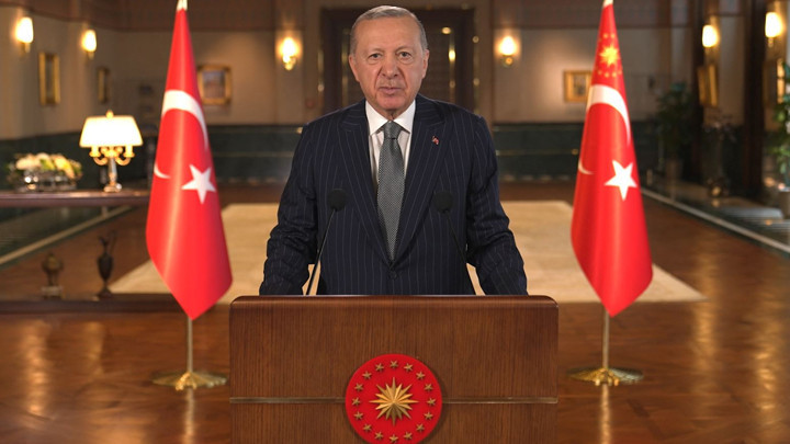 Cumhurbaşkanı Erdoğan'dan 29 Ekim Cumhuriyet Bayramı mesajı