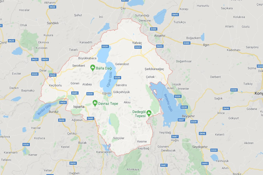 Isparta'nın İlçeleri Neler Ve Hangi Bölgede? Isparta'da Gezilecek Ve Tarihi Yerler