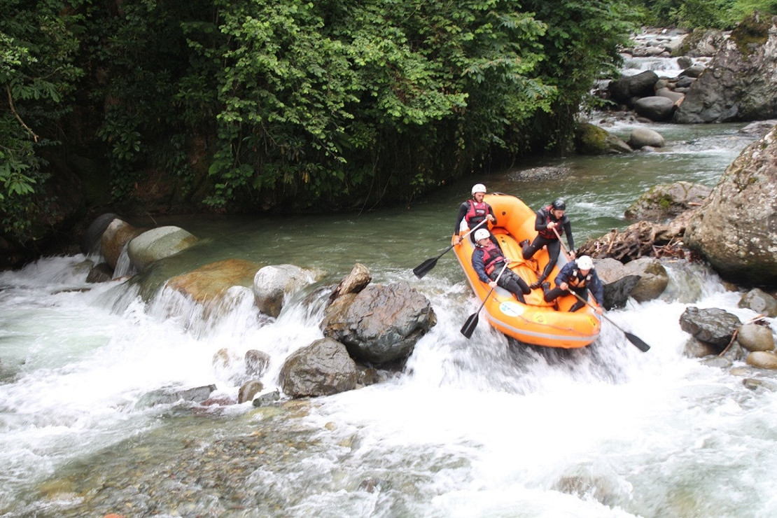 Türkiye'de yeni bir rafting parkuru: Rize Tunca Vadisi