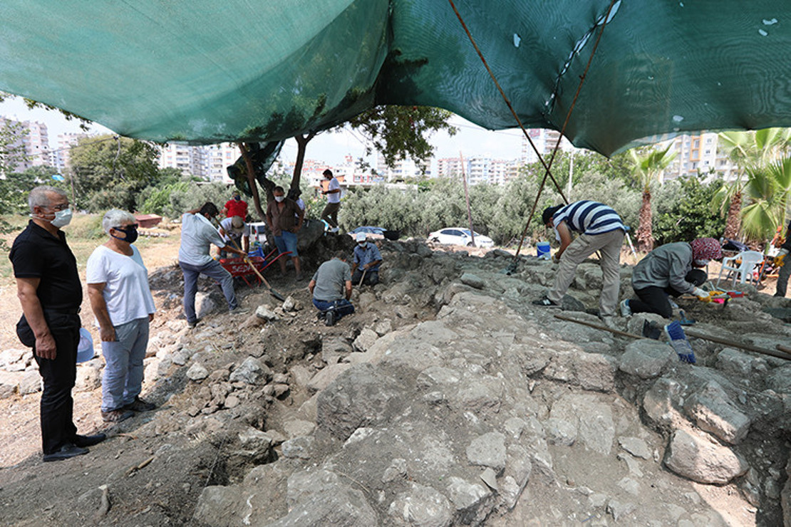 Soli Pompeiopolis Antik Kenti'nde kazı çalışmaları sürüyor 