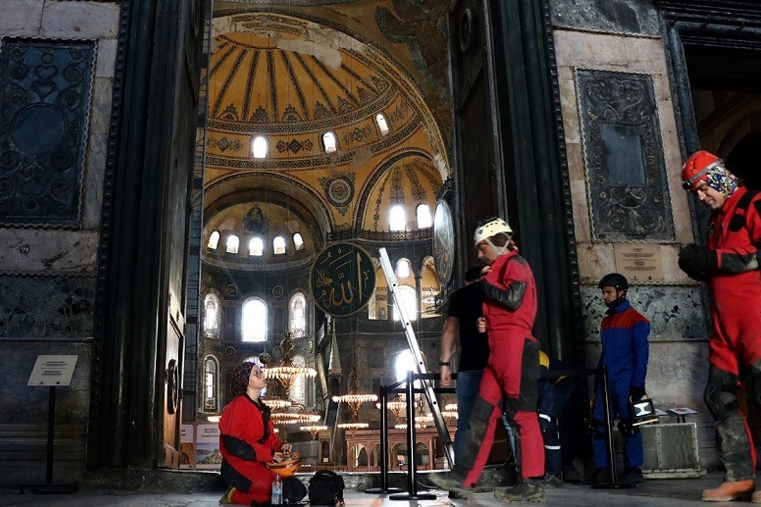 Ayasofya’daki yeni keşifler bilim dünyasıyla paylaşılacak