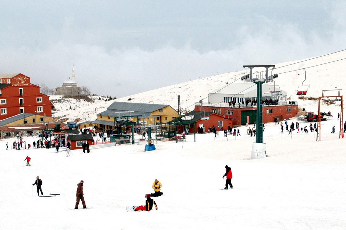 Yarıyıl tatilinin gözdesi kayak merkezleri