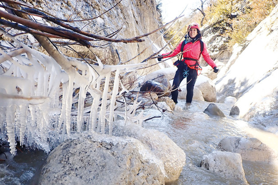 Tuzla’da karlı, buzlu bir deneyim