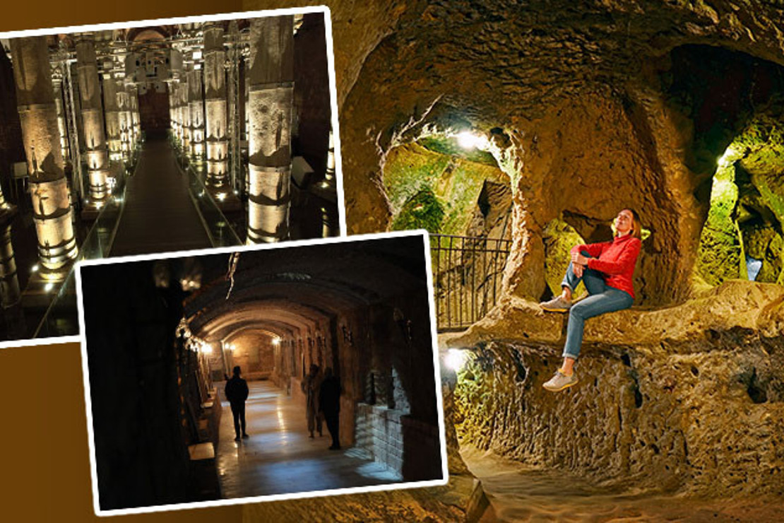CNN Travel övgüyle bahsetti... Yer altında keşfedilmeyi bekleyen adresler | 4 şehirden büyüleyici 7 öneri