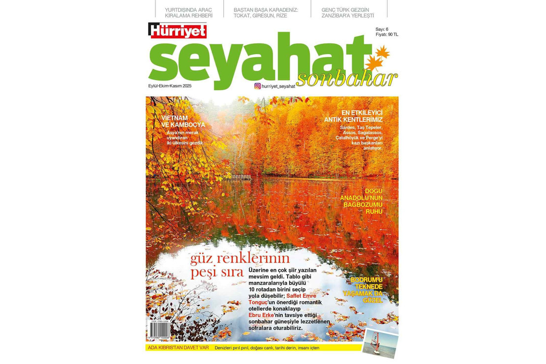 Kendi güz masalınızı yazacağınız rotalar Hürriyet Seyahat Sonbahar’da