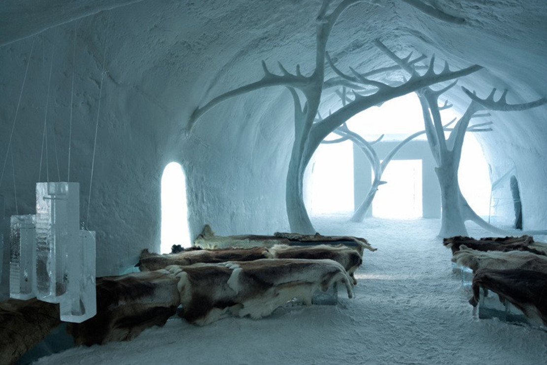 Eksi 5 derecede lüks konaklama: İsveç’in buz oteli ziyaretçilerini bekliyor