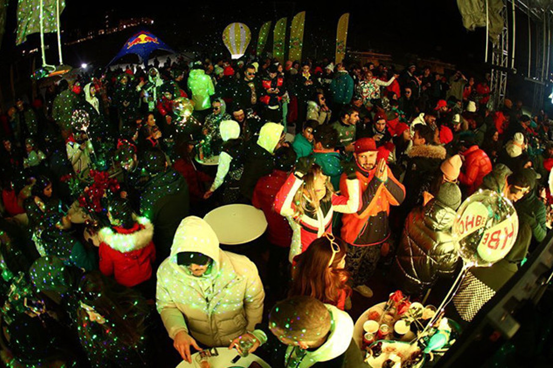 Karların değil partinin ortasındayım