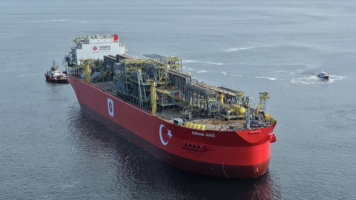 Karadeniz'de dev adım: Osman Gazi platformuna kritik montaj tamamlandı
