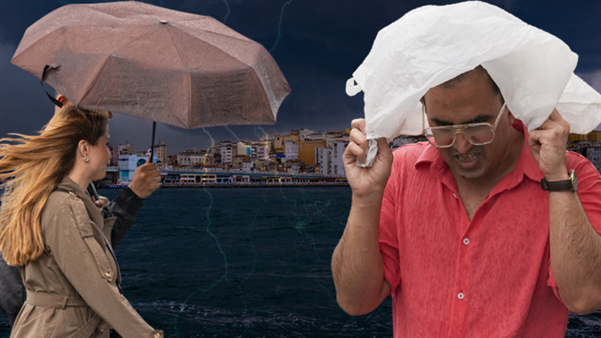 Meteoroloji'den 16 il için yağış ve fırtına uyarısı