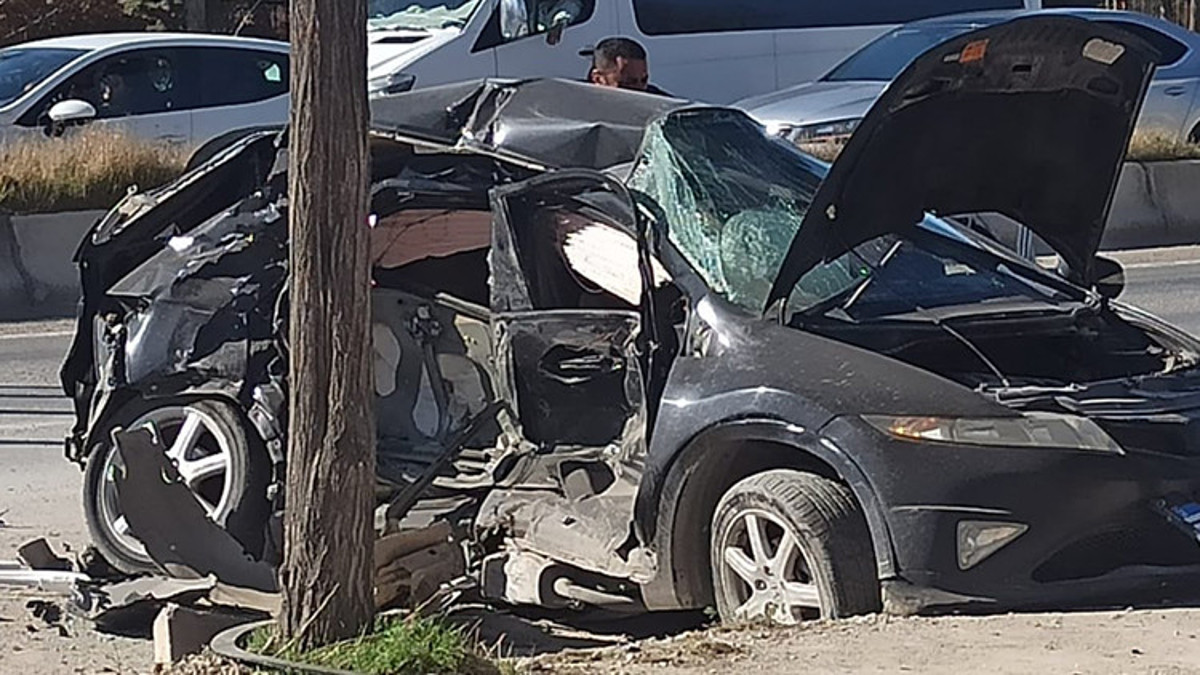 Van'da ölümlü kaza anı kamerada