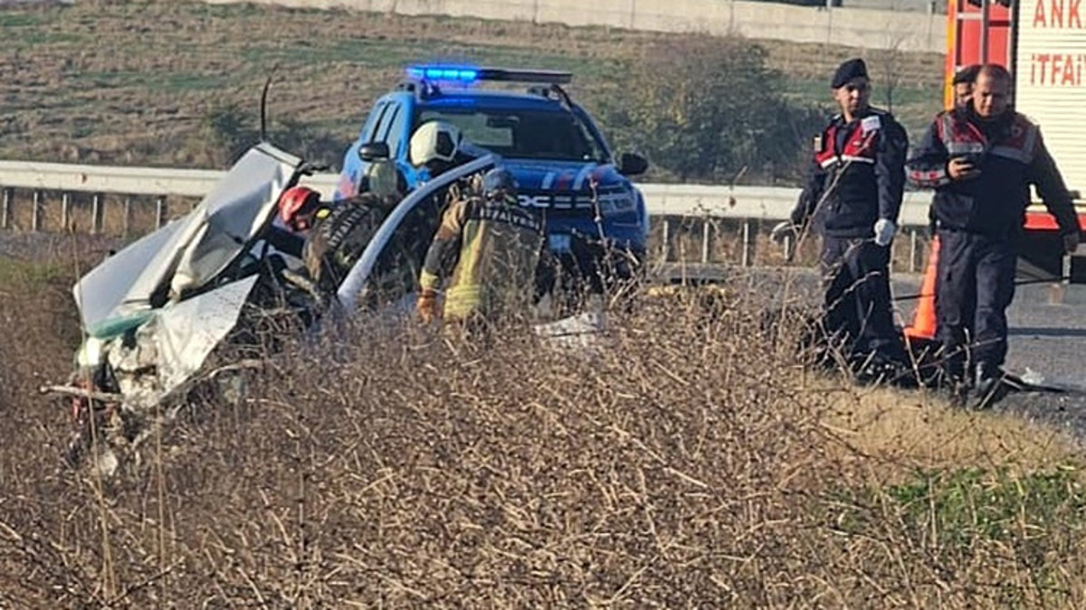 Polatlı'da trafik kazası: 3 kişi hayatını kaybetti