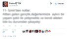 İzmir Büyükşehir Belediye Başkanı Aziz Kocaoğlundan AK Partili Cuma İçtene tepki