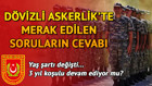 Dövizli askerlik başvurusu nasıl yapılır İşte dövizli askerlik başvuru şartları ve ayrıntılar