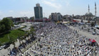 Son dakika: Taksim Camii ibadete açıldı Kalabalık meydana taştı