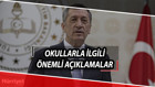 Okullar ne zaman açılacak Milli Eğitim Bakanı Selçuktan 1 ve 7 Haziran ilkokul, ortaokul, liselerin yüz yüze eğitim ve telafi eğitimi açıklaması