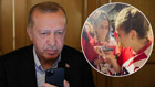 Cumhurbaşkanı Erdoğandan kadın golbol milli takımımıza tebrik telefonu