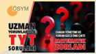 Uzman yorumlarıyla TYT soruları... Zaman yönetimi ve yorum gücü öne çıktı... Matematik zorladı