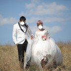 Bu düğün fotoğrafları sosyal medyayı salladı