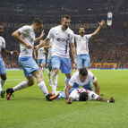 Galatasaray - Trabzonspor maçından kareler