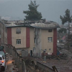 Adanada kız öğrenci yurdundaki yangından ilk kareler...