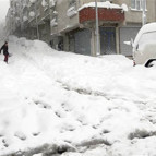 İstanbul kar altında