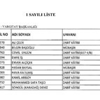 İşte memurluktan çıkartılanların tam listesi