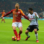 Galatasaray - Beşiktaş derbisinden fotoğraflar