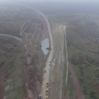 İstanbul-İzmir otoyolunun Balıkesir etabı görüntülendi