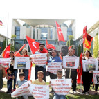 ‘Türkiye Sevdalıları’ndan Berlin’de protesto