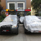 İstanbulda dolu alarmı; otoparklara akın ettiler