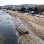 Yalovada deniz suyu 25 metre çekildi