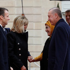 Cumhurbaşkanı Erdoğan ve liderler Pariste buluştu