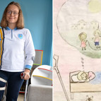 13 yıllık yaşamına 12 ameliyat sığdırdı