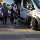 O okulda özel öğrenciler derste