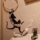 Banksy son eserini sosyal medyadan paylaştı