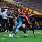 Galatasaray-Trabzonspor maçından en özel kareler